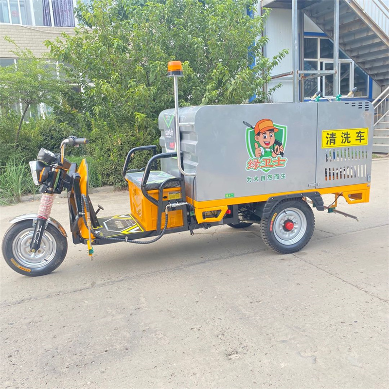 桂林电动高压冲洗车CX700A（不锈钢箱体）