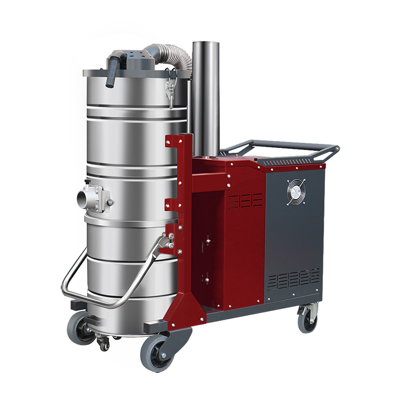 桂林坦洁380V 双桶手动反吹工业吸尘器X8系列